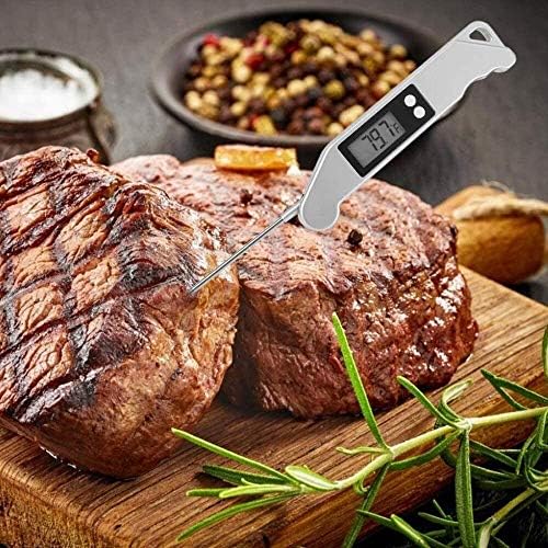 Backlit Professional Digital Instant Read Meat Thermometer for Kitchen, Food Cooking, Grill, BBQ, Smoker, Candy, Brewing, Coffee, and Oil Deep Frying - Image 4