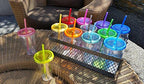 Cupture 12 Insulated Double Wall Tumbler Cup with Lid, Reusable Straw & Hello Name Tags, 12 Colors - Image 6
