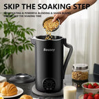 Nut Milk Maker Machine, Automatic Nut Milk Maker for Almond Homemade Milk,Oat,Plant-Based Milk and Countertop Blenders Almond Milk Maker Blenders,40oz Soy Milk Maker Delay Start/Self Clean/Keep Warm - Image 7