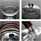 LIOONS Tea Kettle Glass Teakettle with Removable Infuser Stove Teapot Safe and Efficient Quick Fill Kettle 1l/33.8oz Easy to Clean Easy to Clean - Image 3