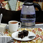 Megachef MegaChef Glass and Stainless Steel 1.7Lt. Electric Tea Kettle - Image 2