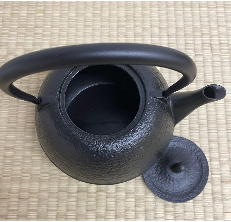 Japanese Cast Iron Water Kettle – 1.2L Nambu Tetsubin with Smooth Finish – Boil Water on Stove – Traditional Iron Kettle for Tea or Hot Water - Image 3
