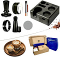 8 Pcs 51mm Espresso Accessories Kit, Tamping Station and Calibrated Coffee Distributor, WDT Tool, Puck Screen, Compatible with Breville and Delonghi, Perfect Espresso Gifts for Coffee Lovers by Unknown