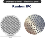 Compatible For Breville Espresso Machine 1 pcs Barista DIY Accessories 58.5mm 53mm 51mm Reusable Coffee Puck Screen Filter 0.8mm(51mm) - Image 2