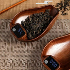 Digital Kitchen Scales Wooden Tea Scale 0.3 to 200g Coffee Bean Weigher Gram Scale, High Accuracy 0.1g 0.01oz - Image 4