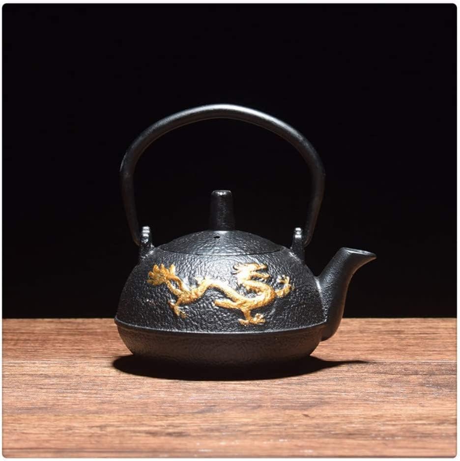 South Japan Old Pot Creative Teapot Double Iron Dragon - Image 4