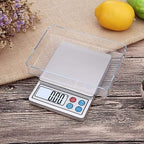 Kitchen Food Scales Kitchen Weighing 600G 1/3Kg Electronic Scales Pocket Digital Scales Jewellery Kitchen Food Scales Durable(Black 600g/0.01g) - Image 2