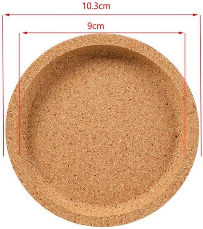Coasters Concave Cork Coasters - Image 3