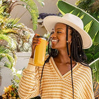 WACACO Octaroma Grande Vacuum Insulated Coffee Mug, 15 fl oz (435ml), Double-wall Stainless Steel Travel Tumbler With Drinking Lid, Amber Yellow - Image 4