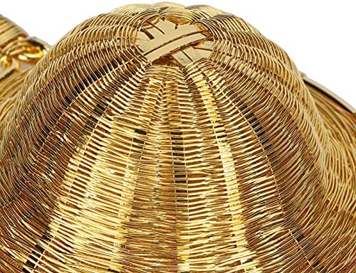 Pure Copper Tea Infuser Strainer, Reusable Loose Leaf Teapot Filter with Double Layer Fine Mesh Design for Home or Office Use - Image 2