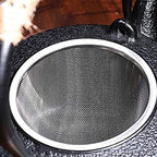 Cast Iron teapot,Classic Tea Kettle,1200ML Japanese Cast Iron Tea Kettle with Trivet Stand and Stainless Steel Infuser/Filter, Japanese Tetsubin Tea Kettle As Gift - Image 5