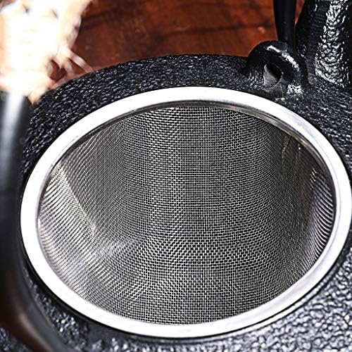Cast Iron teapot,Classic Tea Kettle,1200ML Japanese Cast Iron Tea Kettle with Trivet Stand and Stainless Steel Infuser/Filter, Japanese Tetsubin Tea Kettle As Gift - Image 5