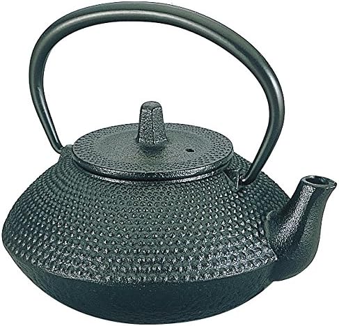 Ikenaga Tekko Teapot, 0.2 gal (0.54 L), Made in Japan, Nambu Ironware, Takarazan, Size: Approx. 5.9 x 5.7 inches (15 x 14.5 cm) by %E6%B1%A0%E6%B0%B8%E9%89%84%E5%B7%A5%28Ikenaga+Iron+Works%29