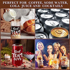 6 Set Employee Appreciation Gifts Glass Cups, Novelty Style - Image 6