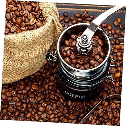 Manual Coffee Bean Hand Grinder, Adjustable Stainless Steel Burr Mill - Image 6