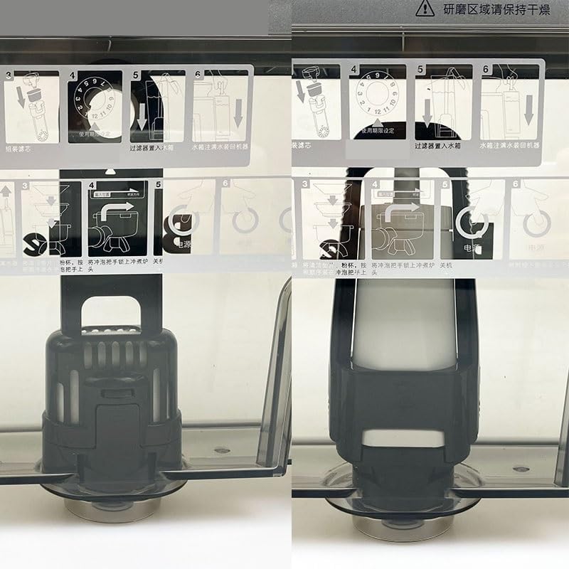 Compatible For Breville Filter Cartridge And Holder Fits 870 878 880 920 980 876 Espresso Machine(Type filter elem) - Image 3