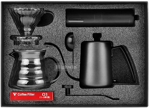 Manual Coffee Grinder Styles Stainless Steel Conical Burr Ceramic Burr Bean Portable Espresso Grinder for Drip Coffee Cold Brew Espresso French Press Turkish Brew Gift Box … - Image 4