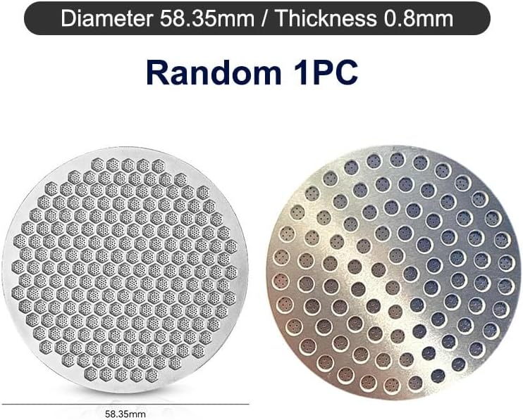 Compatible For Breville Espresso Machine 1 pcs Barista DIY Accessories 58.5mm 53mm 51mm Reusable Coffee Puck Screen Filter 0.8mm(58.35mm) - Image 2