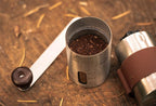 Lucky Jack Stainless Steel Outdoor Coffee Grinder, Manual Coffee Grinder for Camping and Brewing on the Go, Portable Hand Coffee Bean Grinder with Ceramic Burrs - Image 4