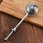 Tea Filters Tea Strainer Stainless Steel Tea Infuser Mesh Tea Ball Infuser Filter Reusable Metal Loose Leaf Tea Bag Strainer for Mug Teaware (Color : Silver) - Image 3