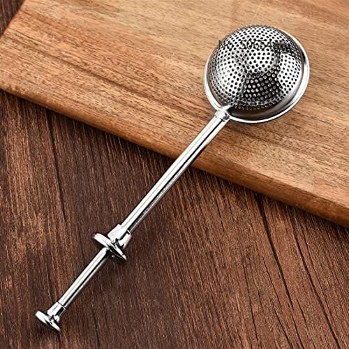 Tea Filters Tea Strainer Stainless Steel Tea Infuser Mesh Tea Ball Infuser Filter Reusable Metal Loose Leaf Tea Bag Strainer for Mug Teaware (Color : Silver) - Image 3