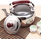 Stovetop Teapot For Home And Restaurant 304 Stainless Steel Induction Cooker Gas General Tea Kettle Stovetop Whistling Teakettle 6L Anti-Heat Handle - Image 5