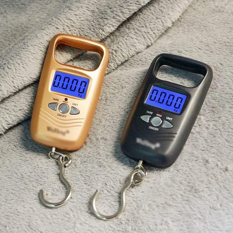 50KG Digital Hanging Scale Precision Portable Electronic Pocket Luggage Weighing Steelyard Weiheng(D) - Image 2