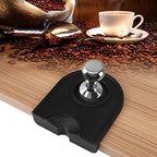 Coffee Tamper Kit, 51mm Stainless Steel Coffee Tamper Flat Base Espresso Beans Press Tool and Anti-Slip Silicone Coffee Pad Mat Holder Set - Image 4