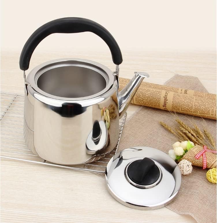 Stovetop Teapot For Home And Restaurant Stainless Steel Whistling Tea Kettle Stove Top, Pot(7L) - Image 7