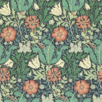 CafePress William Morris Compton Wallpaper Tumbled Stone - Set of 4 Coasters Set of 4 - Image 2