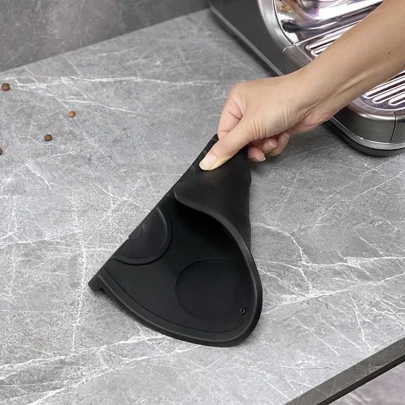 Non Slip Silicone Coffee Tamping Mat Espresso Station Pad - Image 4