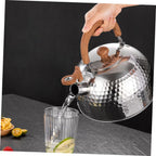 Large Capacity Stainless Steel Tea Kettle with Loud Whistle for Stovetop Boiling Food-grade Teapot with Flat Bottom Compatible with Induction and Gas Stoves Multipurpose Water - Image 7