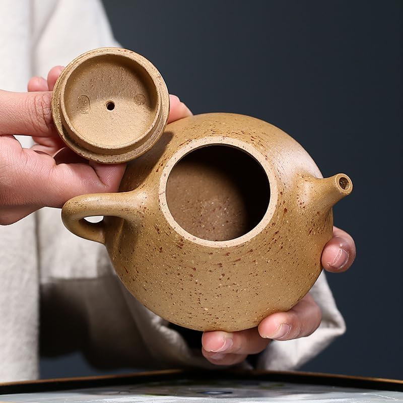 Tea Pots For Loose Tea Zisha Teapot Kung Fu Tea Set Teapot Light Luxury Teapot Filter Hole Teapot Suitable For Most Teas Tea Infuser Pot - Image 5