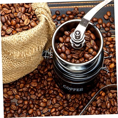 Manual Coffee Bean Hand Burr Mill with Adjustable Grind Consistency - Image 4