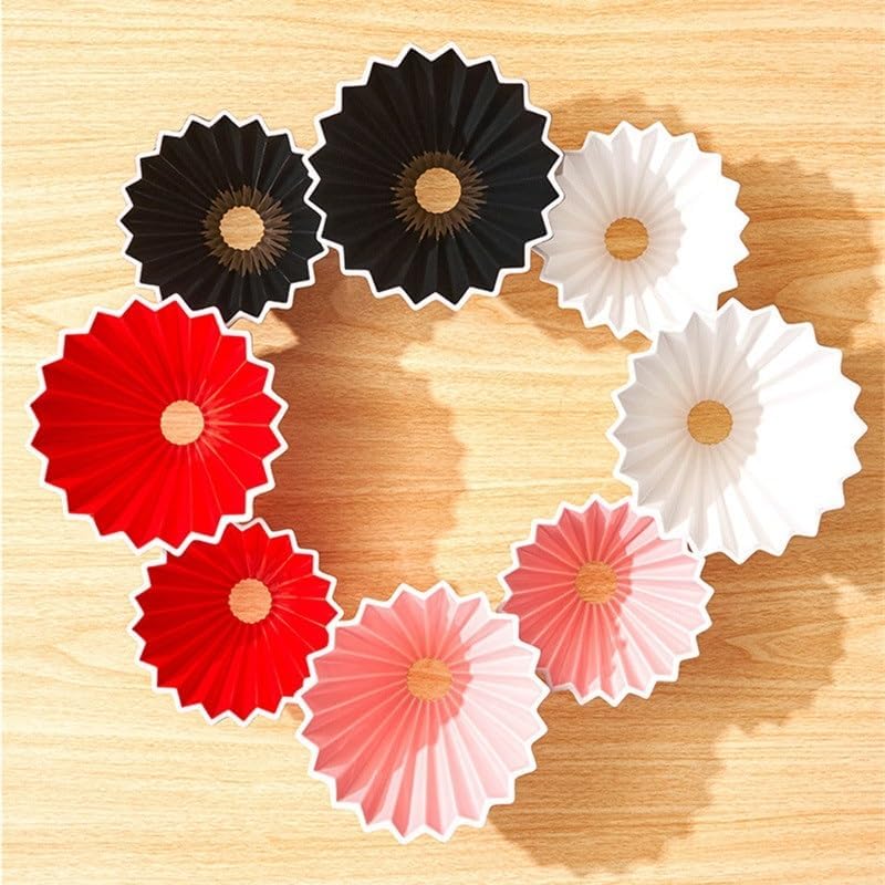 For Even Water Flow And Rich Flavor Coffee Dripper Cup For Home Barista,Ceramic Pour Over Coffee Filter Cup With Spiral Groove(Pink,V01 (1-2Cup)) - Image 7