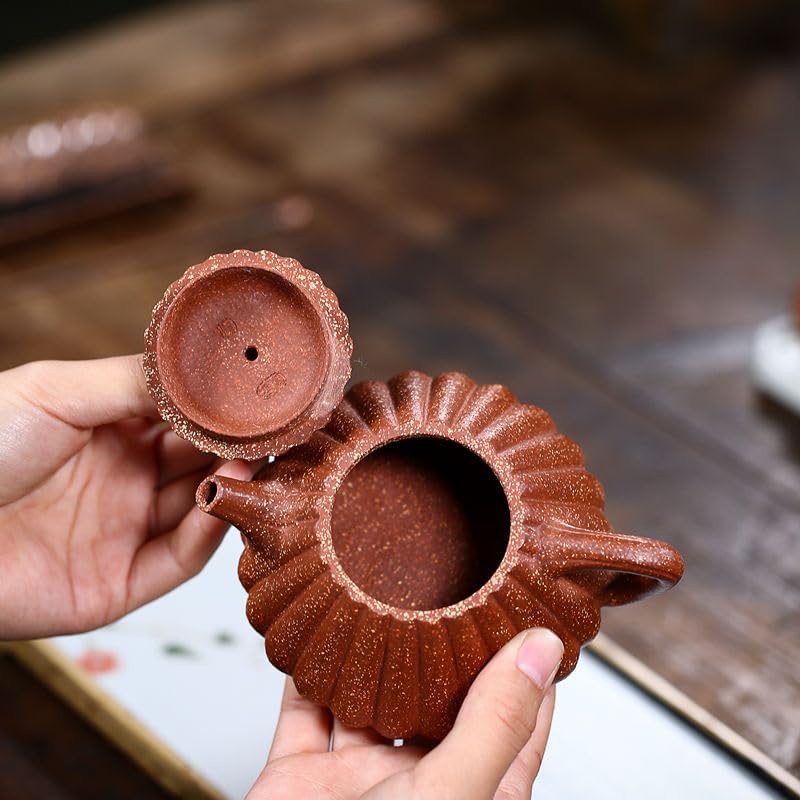 Tea Pots For Loose Tea Zisha Teapot Is Exquisite And Durable, Retro Chinese Tea Set, Office Tea Room Tea Set, Suitable For Most Teas Tea Infuser Pot - Image 5