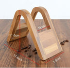 tissue box cover Coffee Filter Paper Holder Simple Coffee Dispenser Rack Shelf Storage Paper Tissue Box Shelf Coffee Tool Decorative tissue holder - Image 4