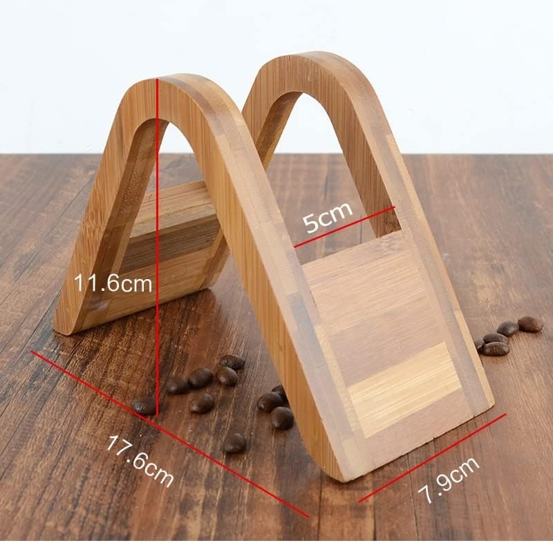 Tissue Box Cover Tissue Holder Dispenser Coffee Filter Paper Holder Simple Coffee Dispenser Rack Shelf Storage Paper Tissue Box Shelf Coffee Tool Tissue Holder Exquisite tissue box - Image 4