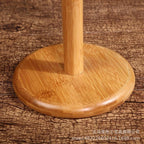 Coffee Mug Rack Cup Holders Wooden Mug Hanger Rack Tree Shape Coffee Tea Cup Storage Holder Removable Wooden Mug Stand Organizer Drinkware Shelf with 6 Hook Mug Stands - Image 4