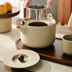 Water Pitcher Ceramic Cold Water Cup teapot Tea Separation Large teapot Home Office Health Pot Tea Set Water Jug - Image 4