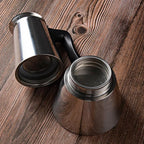 300ML Electric Moka Coffee Pot American plug Plug 6 Cups Stainless Steel Thickening Espresso Coffee Maker Italian Cuban Classic Coffee Pot - Image 5